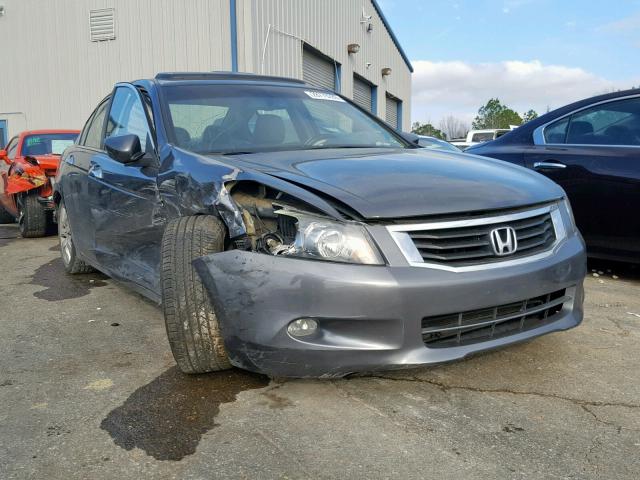 1HGCP36849A030943 - 2009 HONDA ACCORD EXL GRAY photo 1