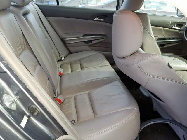 1HGCP36849A030943 - 2009 HONDA ACCORD EXL GRAY photo 6