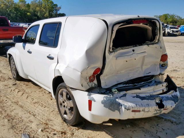 3GCAAAFW5BS636623 - 2011 CHEVROLET HHR PANEL WHITE photo 3