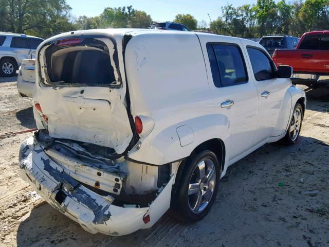 3GCAAAFW5BS636623 - 2011 CHEVROLET HHR PANEL WHITE photo 4