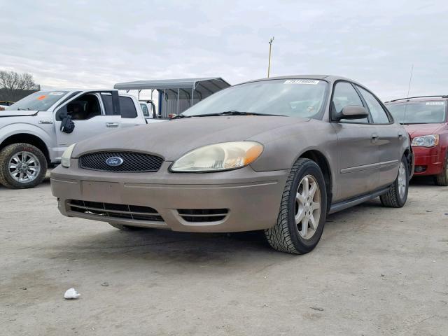 1FAFP56U05A294343 - 2005 FORD TAURUS SEL TAN photo 2