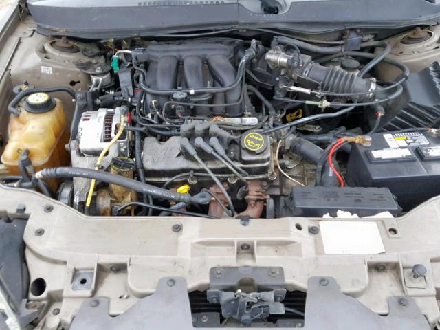 1FAFP56U05A294343 - 2005 FORD TAURUS SEL TAN photo 7