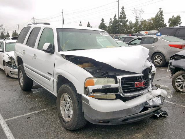 1GKEC13V74R279088 - 2004 GMC YUKON WHITE photo 1