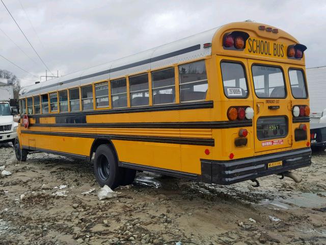 1F0XJ75C5PVA09261 - 1993 FORD BUS CHASSI YELLOW photo 3