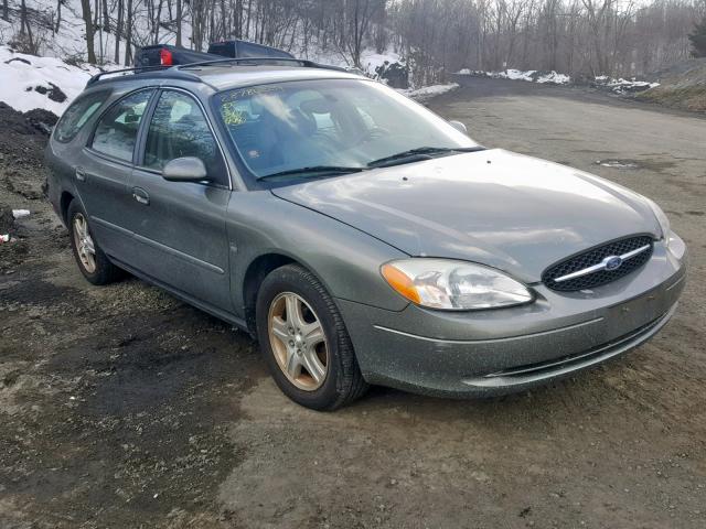 1FAHP59S52G173660 - 2002 FORD TAURUS SEL GREEN photo 1