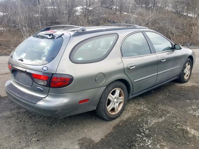 1FAHP59S52G173660 - 2002 FORD TAURUS SEL GREEN photo 4