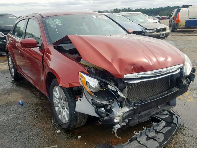 1C3CCBAB4EN210986 - 2014 CHRYSLER 200 LX RED photo 1