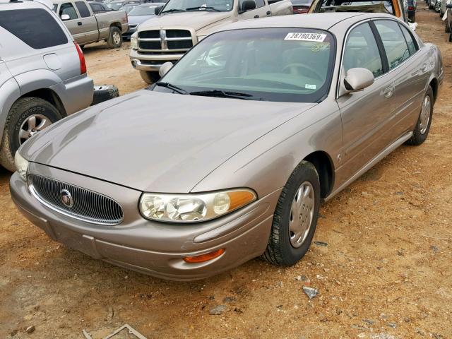 1G4HP54K12U104138 - 2002 BUICK LESABRE CU BEIGE photo 2