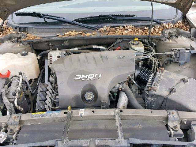 1G4HP54K12U104138 - 2002 BUICK LESABRE CU BEIGE photo 7