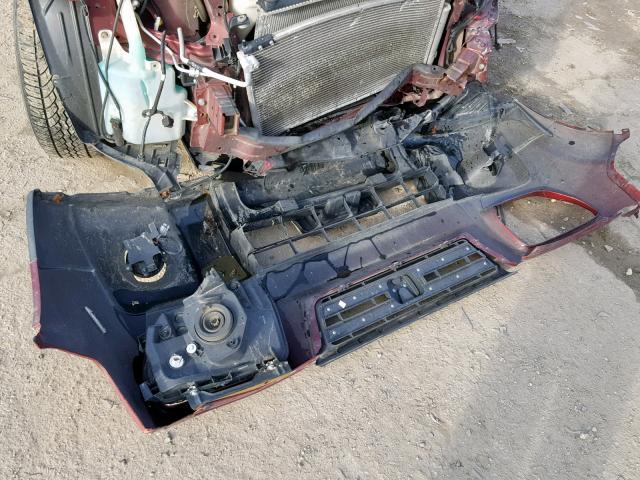 5J6YH17738L003922 - 2008 HONDA ELEMENT EX RED photo 9