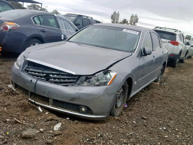 JNKAY01E37M312810 - 2007 INFINITI M35 BASE GRAY photo 2