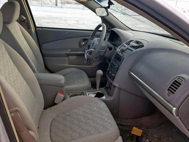 1G1ZT54835F112154 - 2005 CHEVROLET MALIBU LS SILVER photo 5