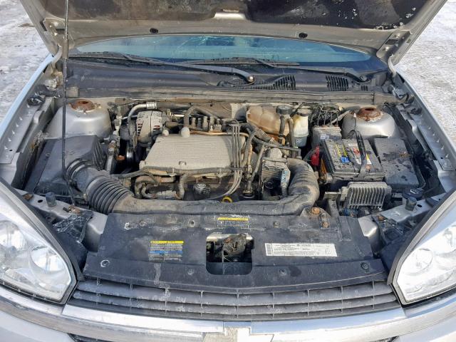 1G1ZT54835F112154 - 2005 CHEVROLET MALIBU LS SILVER photo 7
