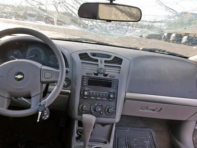 1G1ZT54835F112154 - 2005 CHEVROLET MALIBU LS SILVER photo 9