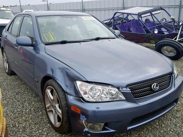 JTHBD192440085355 - 2004 LEXUS IS 300 GRAY photo 1