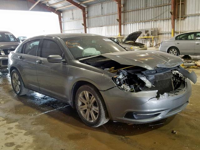 1C3CCBAB7DN698099 - 2013 CHRYSLER 200 LX GRAY photo 1