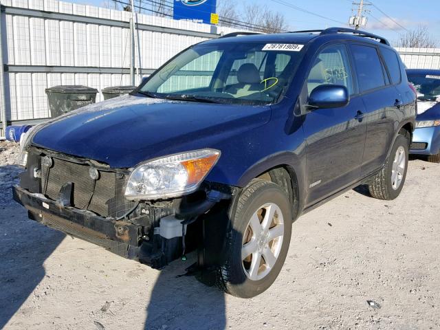 JTMZK31V275008272 - 2007 TOYOTA RAV4 LIMIT BLUE photo 2