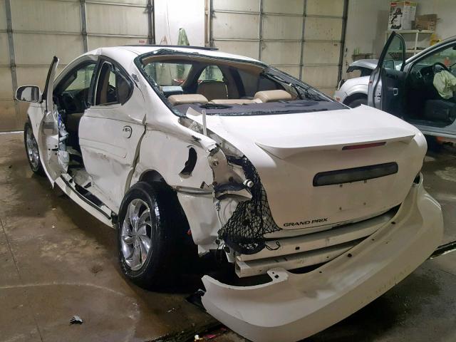 2G2WP552271141071 - 2007 PONTIAC GRAND PRIX WHITE photo 3