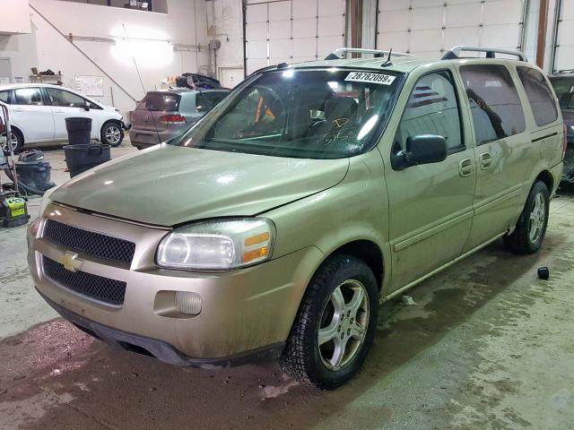 1GNDV33L96D123153 - 2006 CHEVROLET UPLANDER L 金色 照片 2