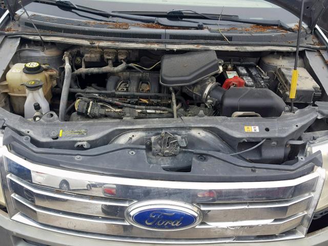 2FMDK36C37BA61121 - 2007 FORD EDGE SE GRAY photo 7