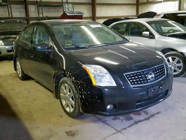 3N1AB61E08L745862 - 2008 NISSAN SENTRA 2.0 BLACK photo 1