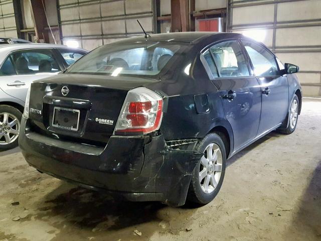 3N1AB61E08L745862 - 2008 NISSAN SENTRA 2.0 BLACK photo 4