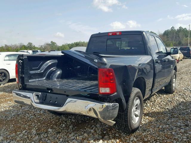 1C6RR7GG5JS297286 - 2018 RAM 1500 SLT BLACK photo 4