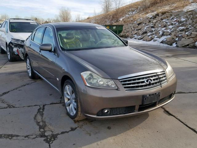 JNKAY01F76M250755 - 2006 INFINITI M35 BASE GRAY photo 1