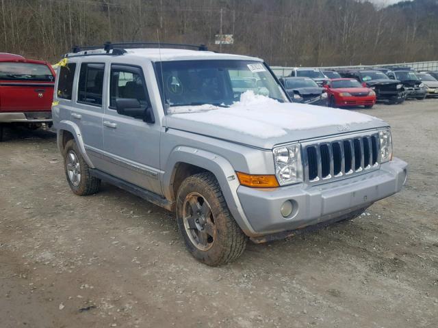 1J8HG58P77C520677 - 2007 JEEP COMMANDER SILVER photo 1