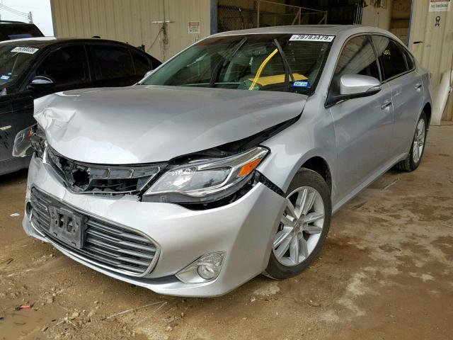 4T1BK1EB1EU123479 - 2014 TOYOTA AVALON BAS SILVER photo 2