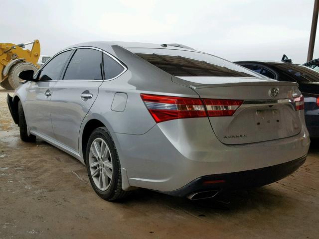 4T1BK1EB1EU123479 - 2014 TOYOTA AVALON BAS SILVER photo 3