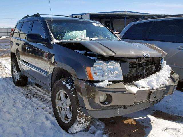 1J8HR58275C722057 - 2005 JEEP GRAND CHER BROWN photo 1