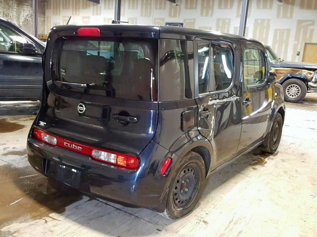 JN8AZ2KR7AT152668 - 2010 NISSAN CUBE BASE BLACK photo 4