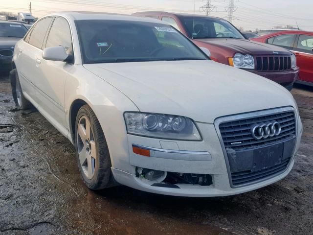 WAUML44E26N019552 - 2006 AUDI A8 L QUATT WHITE photo 1