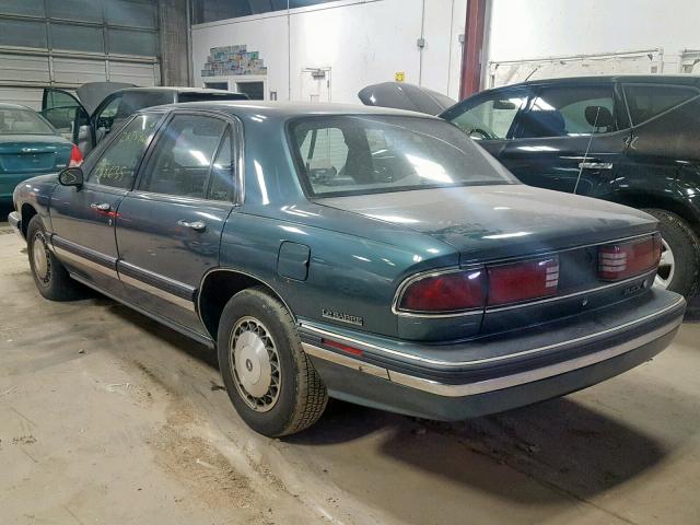 1G4HR53L9PH472328 - 1993 BUICK LESABRE LI GREEN photo 3