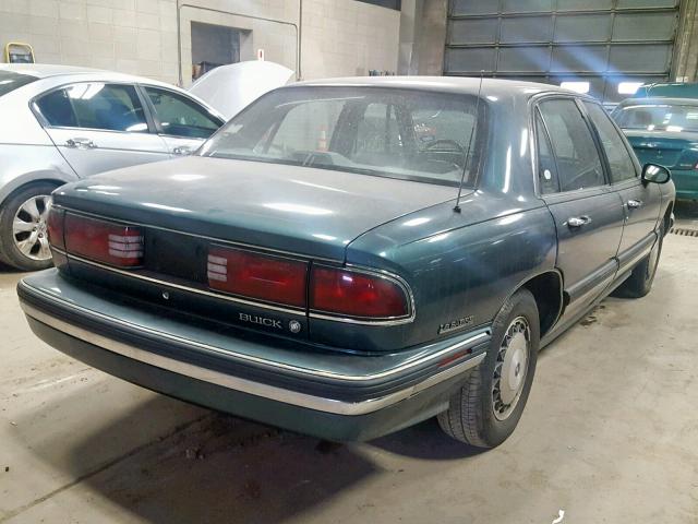 1G4HR53L9PH472328 - 1993 BUICK LESABRE LI GREEN photo 4