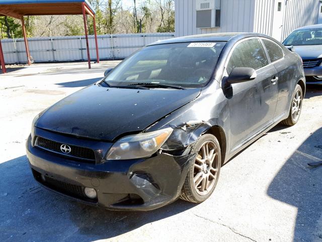 JTKDE177370160176 - 2007 TOYOTA SCION TC შავი ფოტო 2