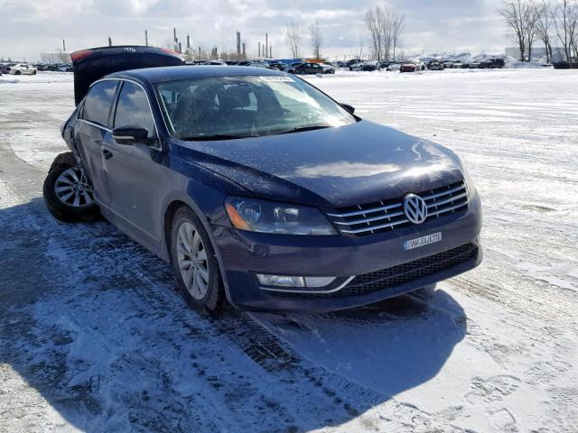 1VWAV7A33FC073133 - 2015 VOLKSWAGEN PASSAT S BLUE photo 1