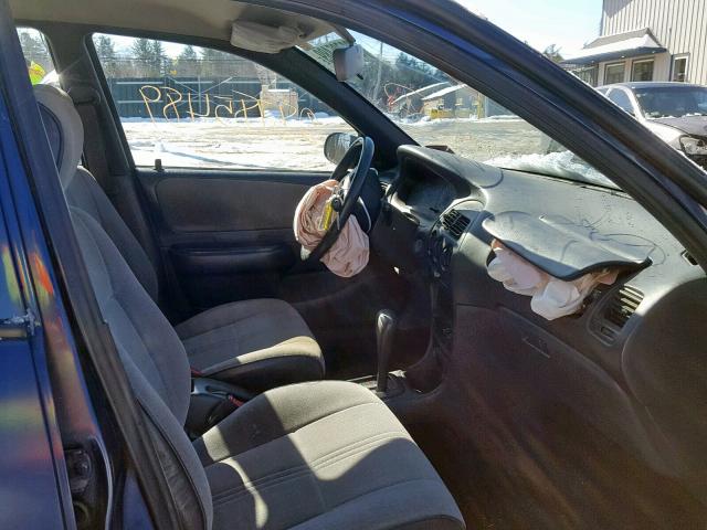 1Y1SK5269VZ434708 - 1997 GEO PRIZM BASE 蓝色 照片 5