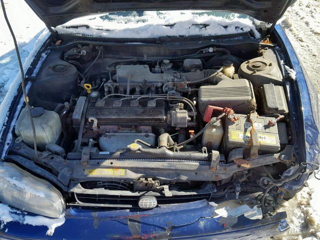 1Y1SK5269VZ434708 - 1997 GEO PRIZM BASE 蓝色 照片 7