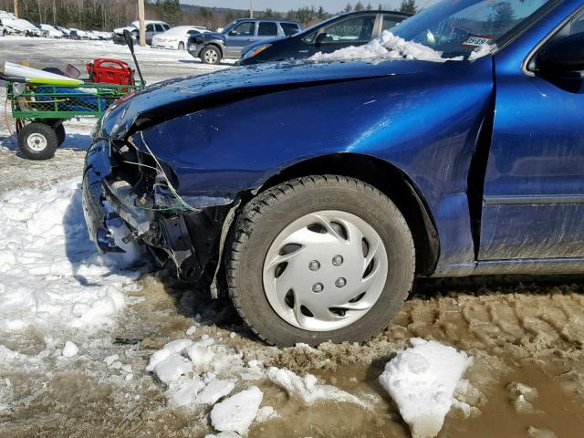 1Y1SK5269VZ434708 - 1997 GEO PRIZM BASE 蓝色 照片 9