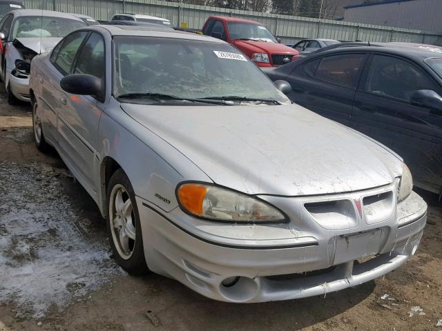 1G2NW52E13M528285 - 2003 PONTIAC GRAND AM G SILVER photo 1