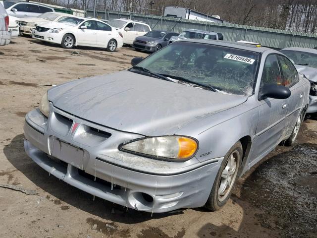 1G2NW52E13M528285 - 2003 PONTIAC GRAND AM G SILVER photo 2