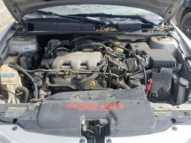 1G2NW52E13M528285 - 2003 PONTIAC GRAND AM G SILVER photo 7