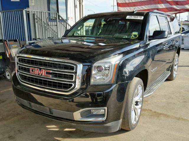 1GKS1FKC1GR296513 - 2016 GMC YUKON XL C BLACK photo 2