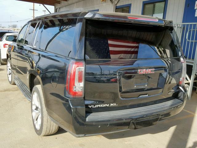 1GKS1FKC1GR296513 - 2016 GMC YUKON XL C BLACK photo 3