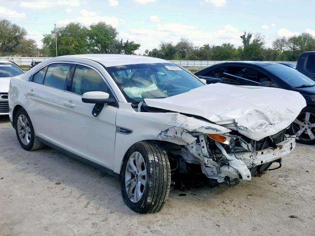 1FAHP2EW3CG142268 - 2012 FORD TAURUS SEL WHITE photo 1