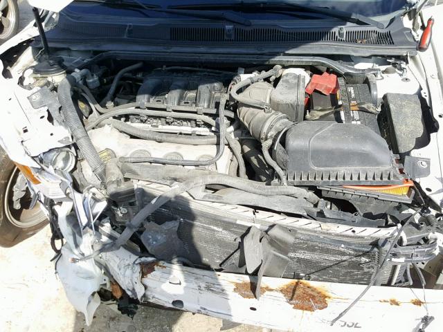 1FAHP2EW3CG142268 - 2012 FORD TAURUS SEL WHITE photo 7