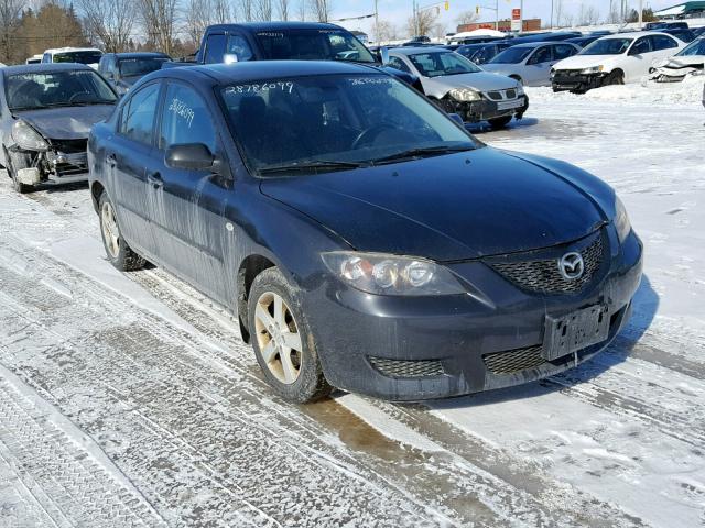 JM1BK12F561542112 - 2006 MAZDA 3 I BLACK photo 1