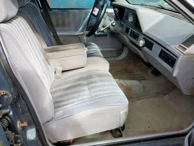 1G3AG55NXP6424620 - 1993 OLDSMOBILE CUTLASS CI BLUE photo 5